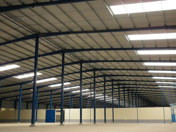 鋼結構生產車間工程案例(圖1)