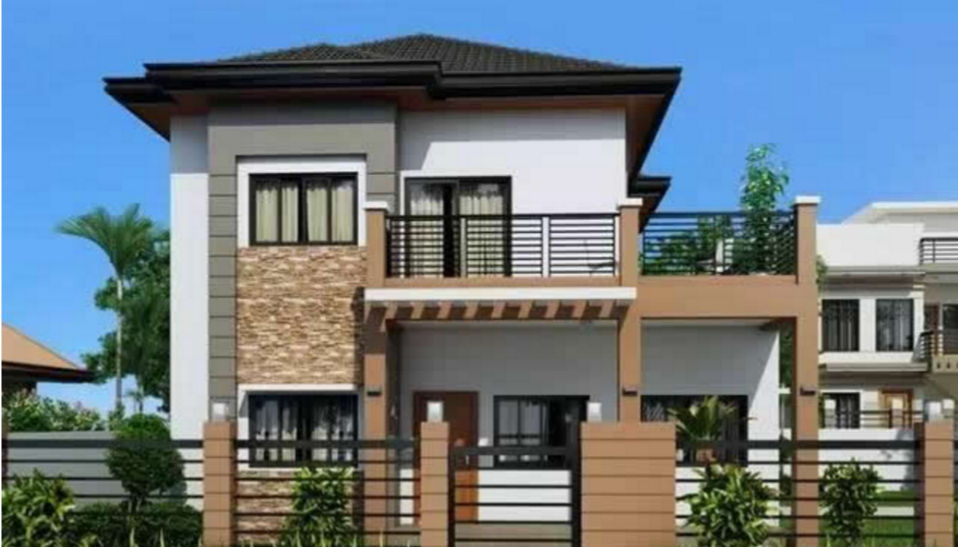 新鄉下最佳2層自建房別墅戶型 地基13米X16米(圖2)