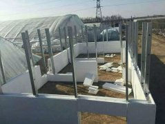 鋼結構別墅輕鋼房之免拆模整體現澆方案