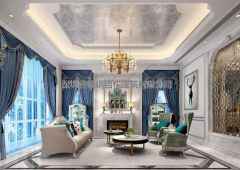 別墅裝修：600平現代法式別墅，浪漫奢華美家！