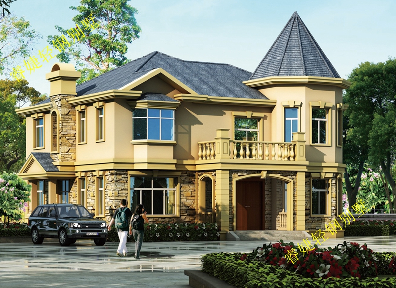 睿婕輕鋼別墅-童話世界版(圖1) 睿婕輕鋼別墅