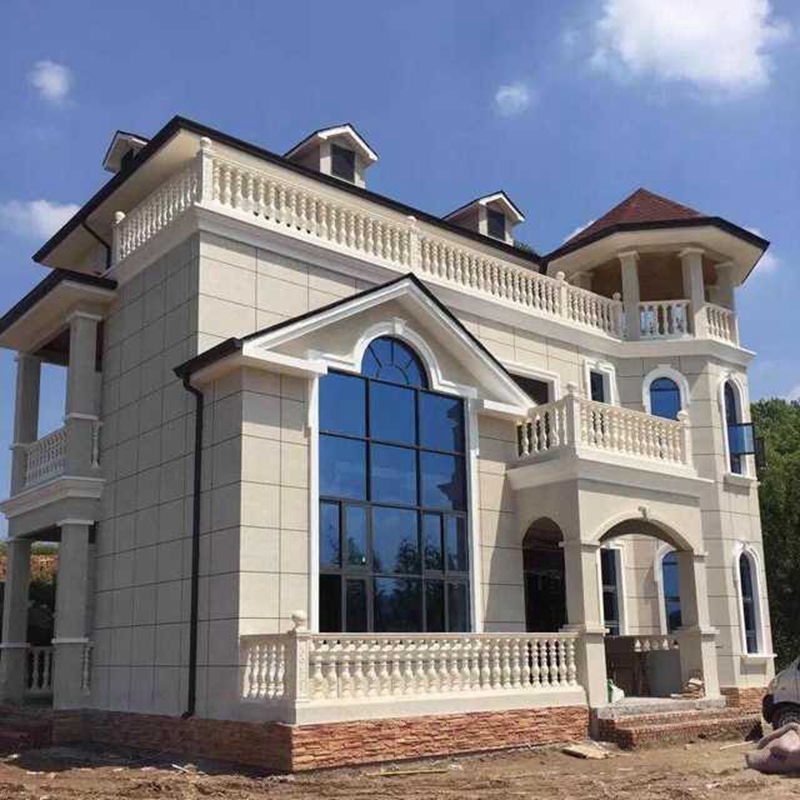 磚混和輕鋼別墅的優點有哪些(圖2)