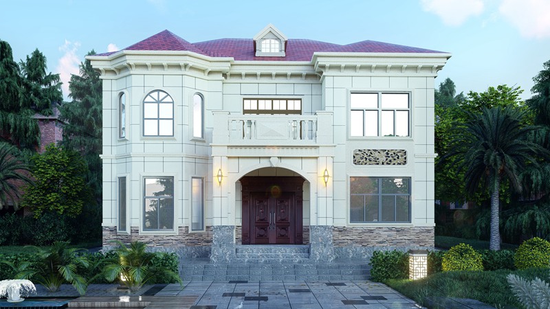 睿婕歐式風格輕鋼別墅