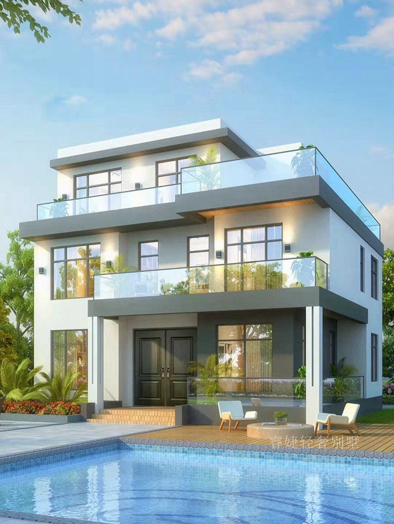 新農村建設中現代風別墅代表(圖2) 新農村建設中現代風別墅代表(圖2)