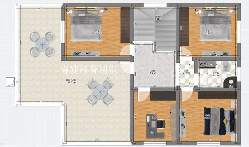 農村二層別墅做好的效果對比(圖5) 農村二層別墅做好的效果對比(圖5)
