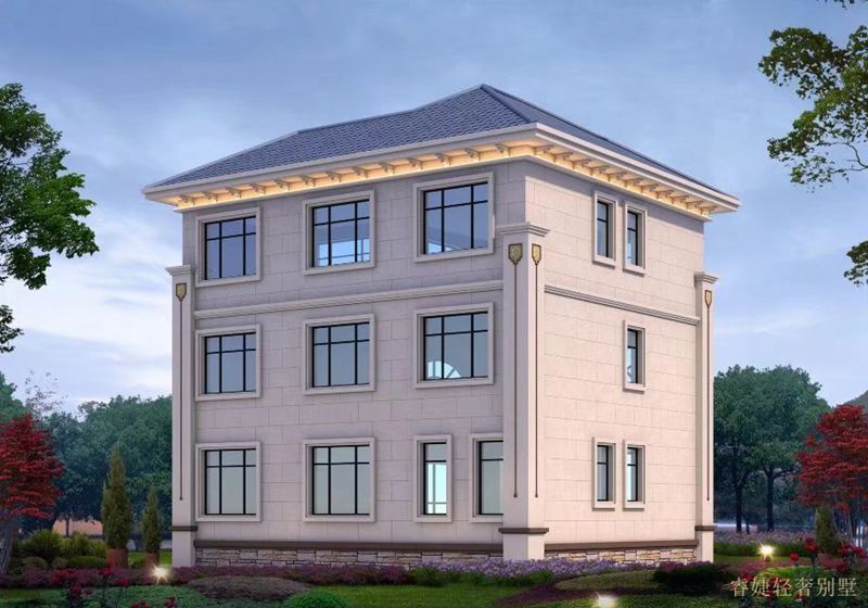 簡歐風格大氣美觀三層別墅(圖3) 簡歐風格大氣美觀三層別墅(圖3)