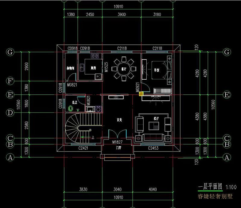 簡歐風格大氣美觀三層別墅(圖4) 簡歐風格大氣美觀三層別墅(圖4)