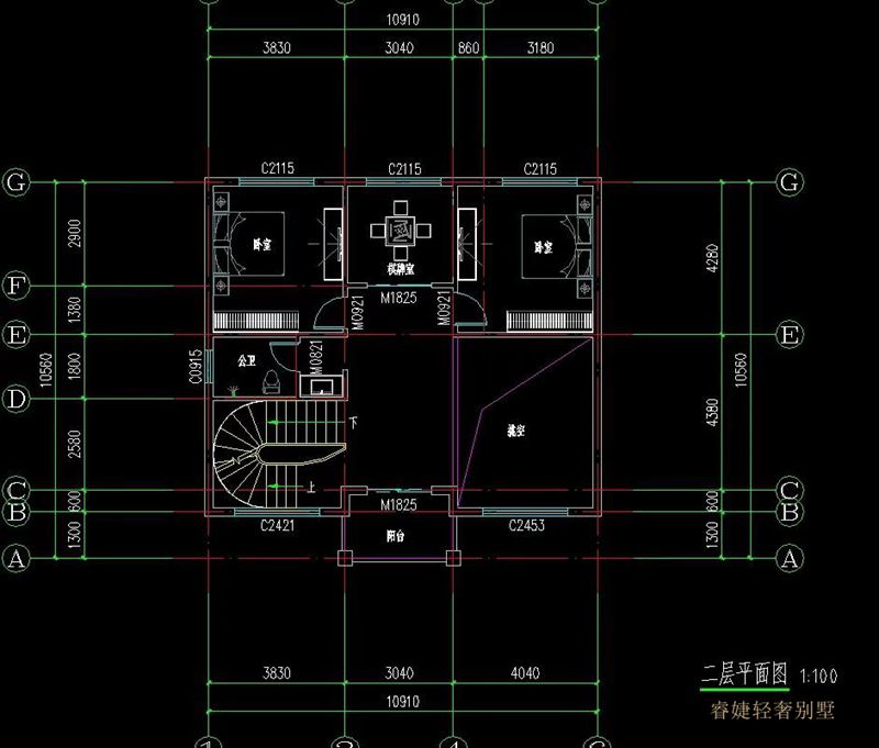 簡歐風格大氣美觀三層別墅(圖5) 簡歐風格大氣美觀三層別墅(圖5)