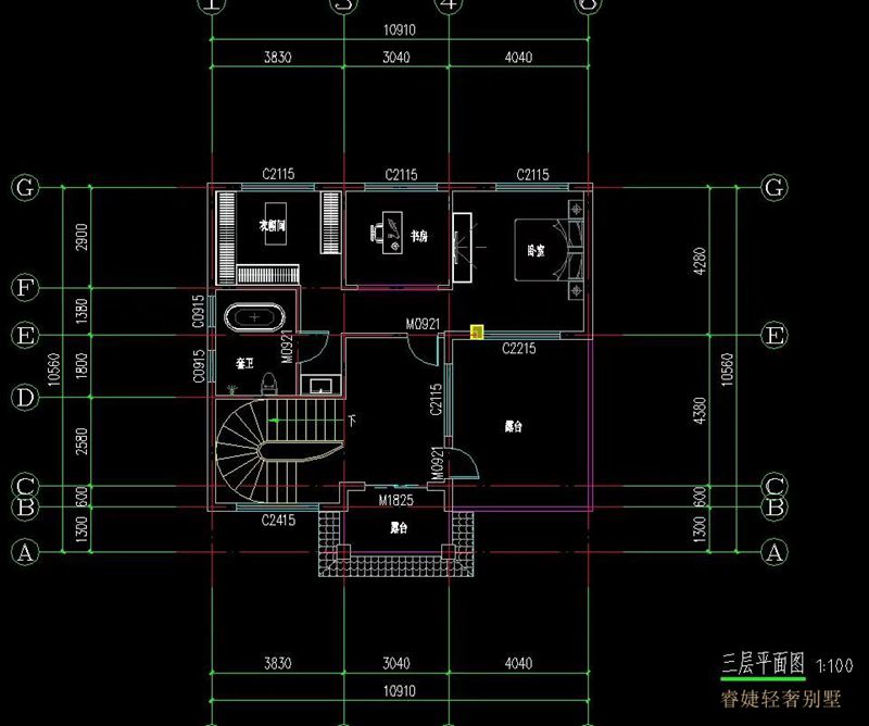 簡歐風格大氣美觀三層別墅(圖6) 簡歐風格大氣美觀三層別墅(圖6)