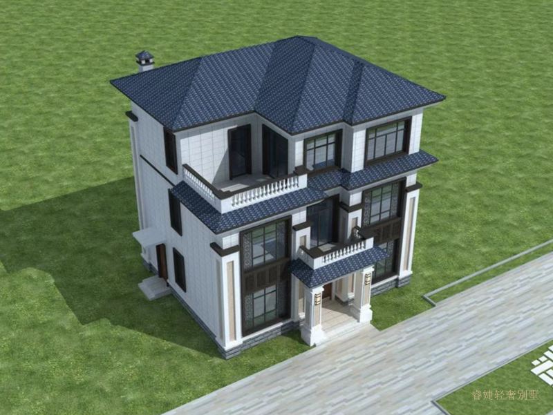 2023年最新中式三層別墅,太美了(圖2) 2023年最新中式三層別墅,太美了(圖2)