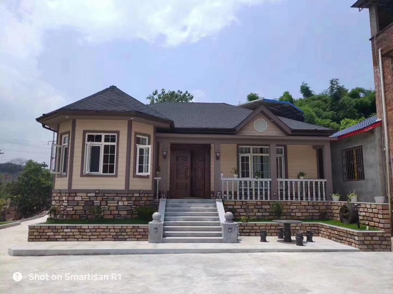 適合農(nóng)村的一層輕鋼龍骨別墅房屋戶型，收藏圖紙不吃虧的！(圖2)