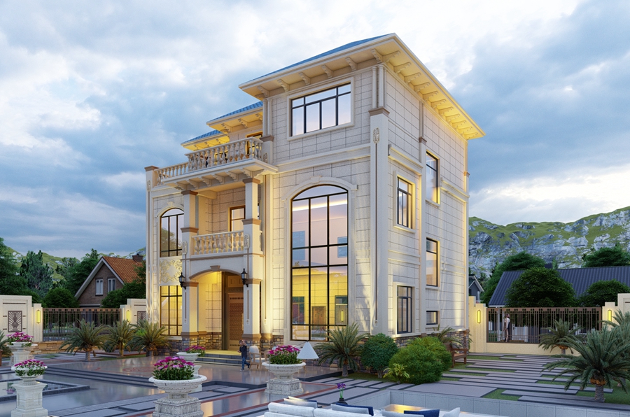 輕鋼別墅的墻體是什么材料做的？