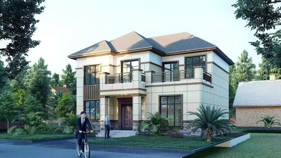 美麗鄉村,輕鋼別墅演繹恬靜農居風情(圖2) 美麗鄉村,輕鋼別墅演繹恬靜農居風情(圖2)