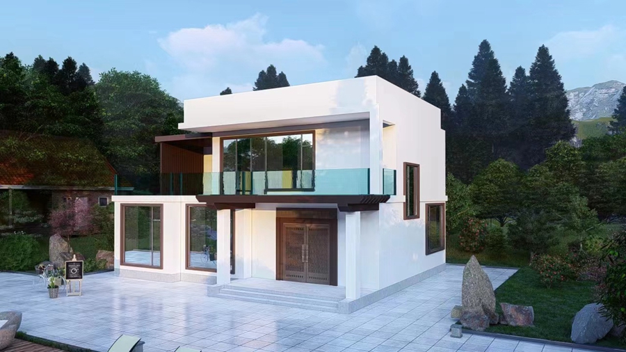 農(nóng)村夢想家園，輕鋼別墅點(diǎn)亮鄉(xiāng)村生活